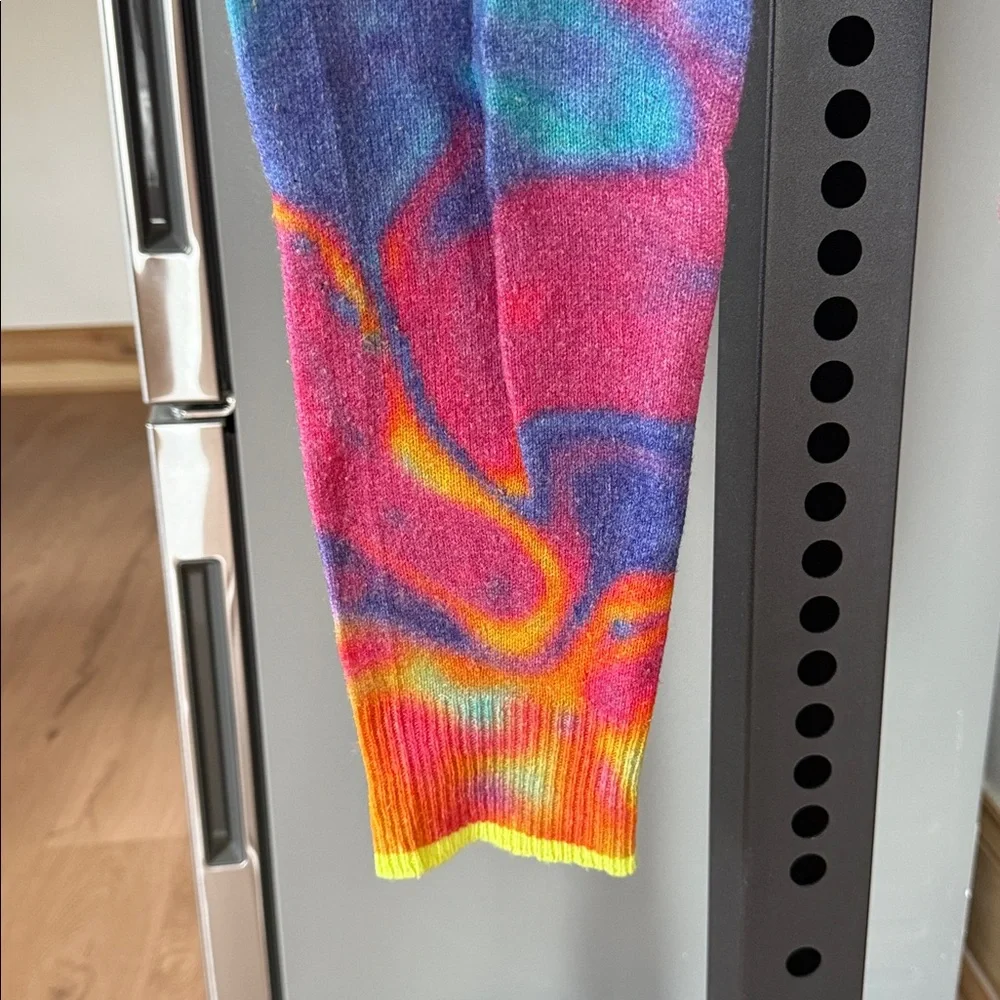 Brodie Cashmere Rainbow Lava Joggers Size M - Picture 7 of 14